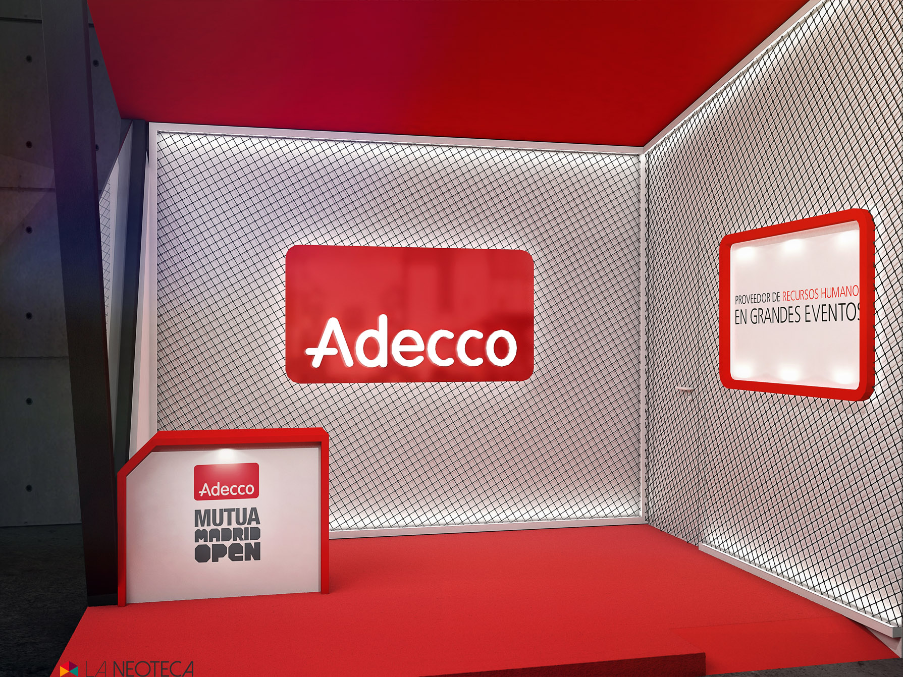 STAND ADECCO MADRID OPEN TENIS 2016